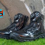 Sepatu Midtrack PDH Polri Glosy