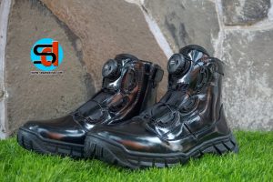 Sepatu Midtrack PDH Polri Glosy