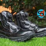 Sepatu Midtrack PDH Polri Glosy